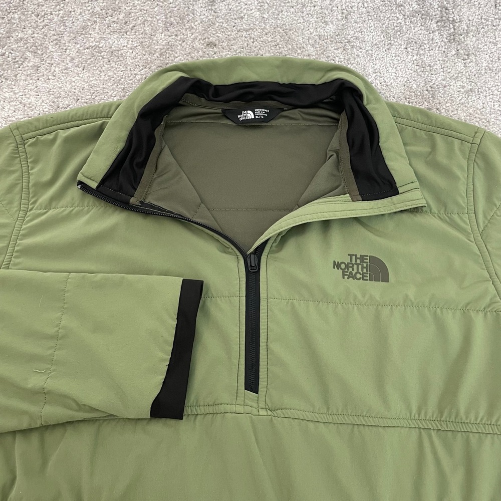 North Face 1/4 Zip Pullover Mens Extra Large Mountain Sweatshirt Quilted Gorp